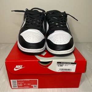 Nike Black and White Dunk Low Pandas Sneakers men’s size 10